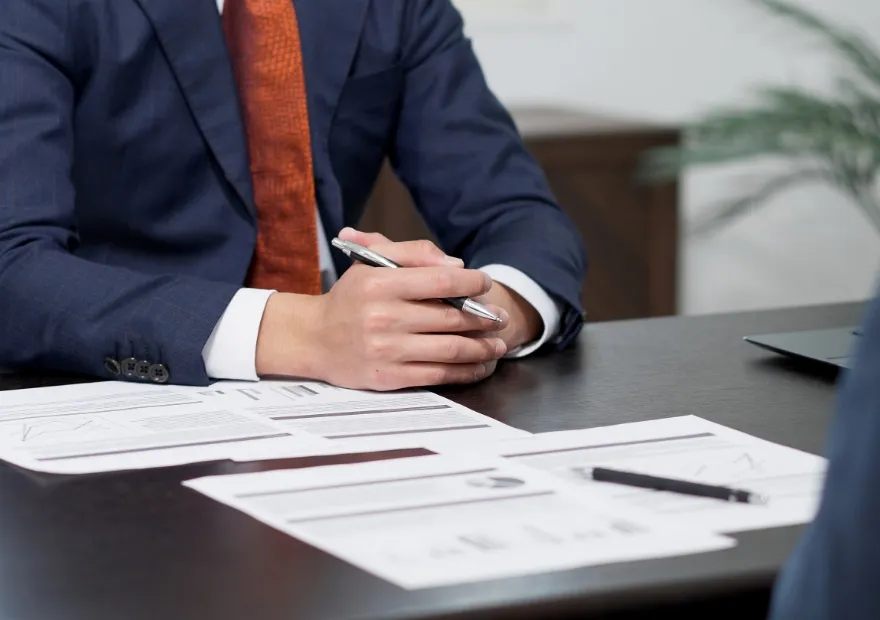 不動産に関する相談の様子